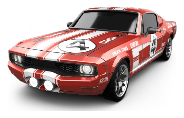 Fourth Street Muscle, the livery's 2D preview